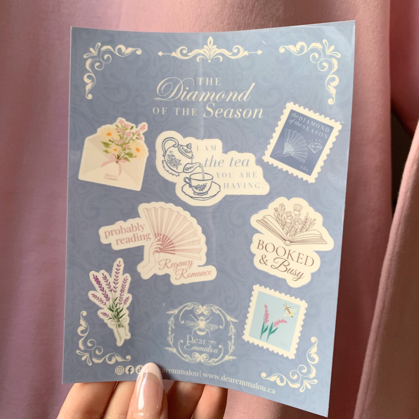 Diamond of the Season Sticker Sheet