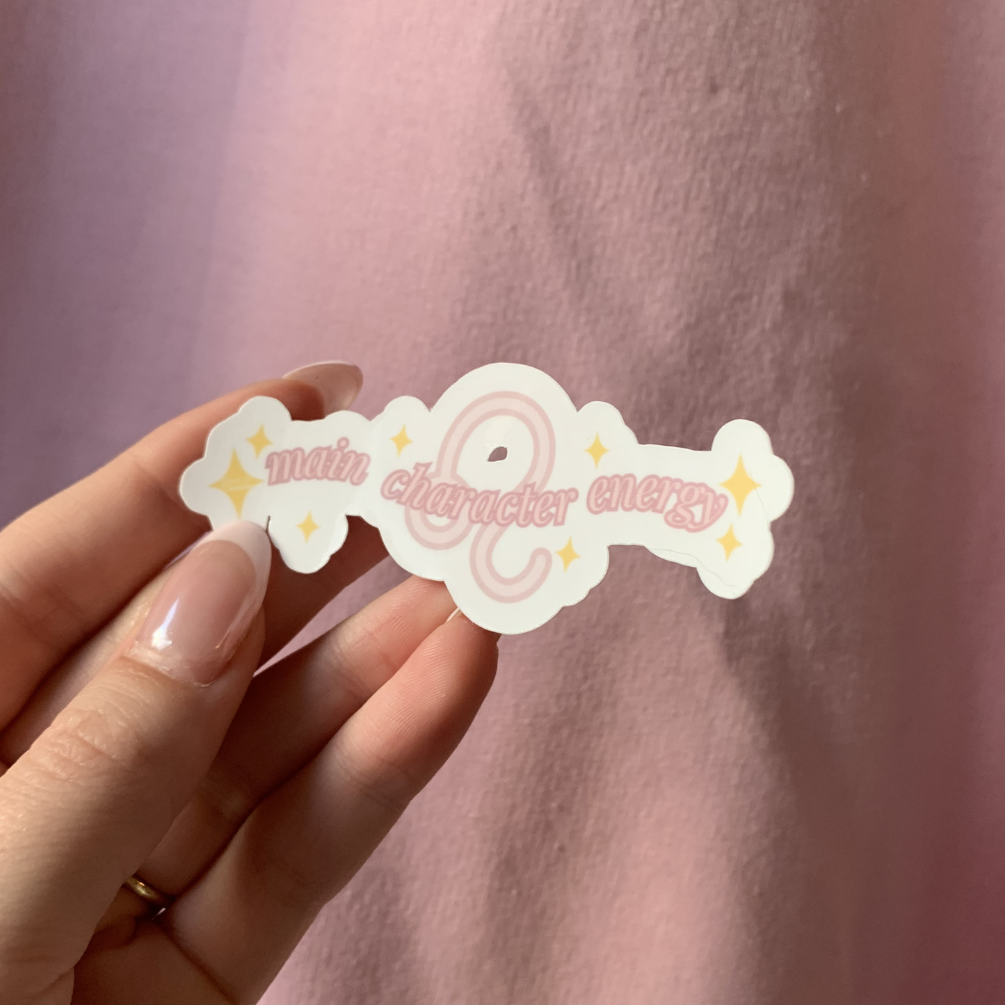 Main Character Energy | Leo Zodiac Sticker