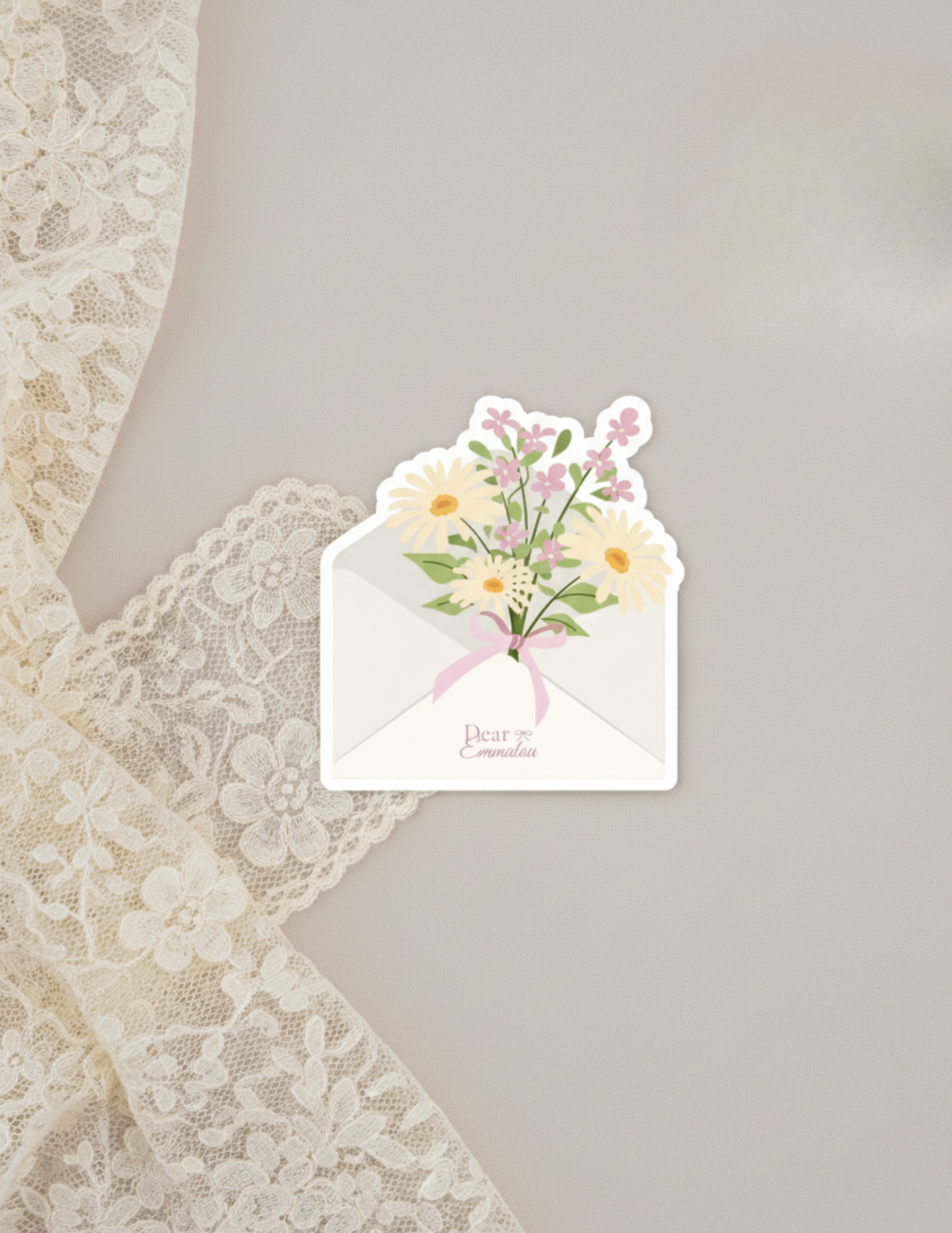 Flora Envelope Sticker