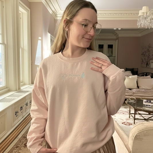 'Tis the Season of Pink Sweatshirt