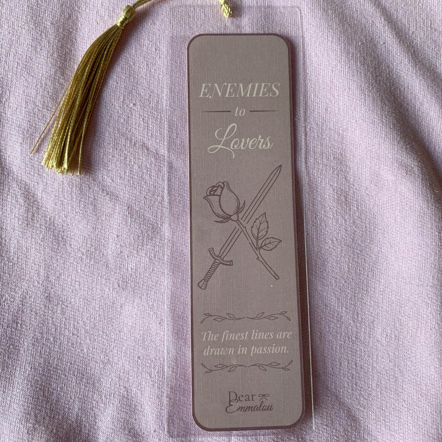 Enemies to Lovers Bookmark