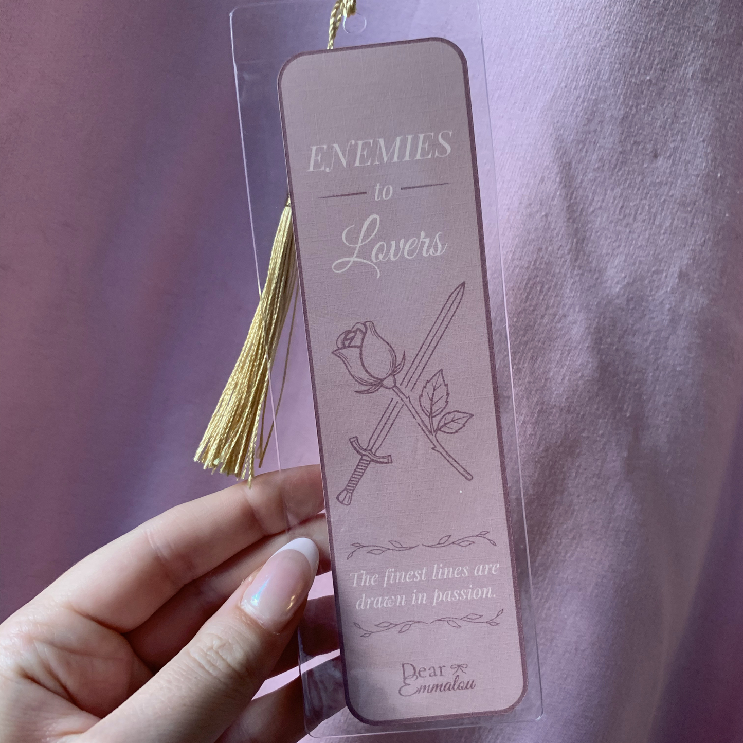 Enemies to Lovers Bookmark