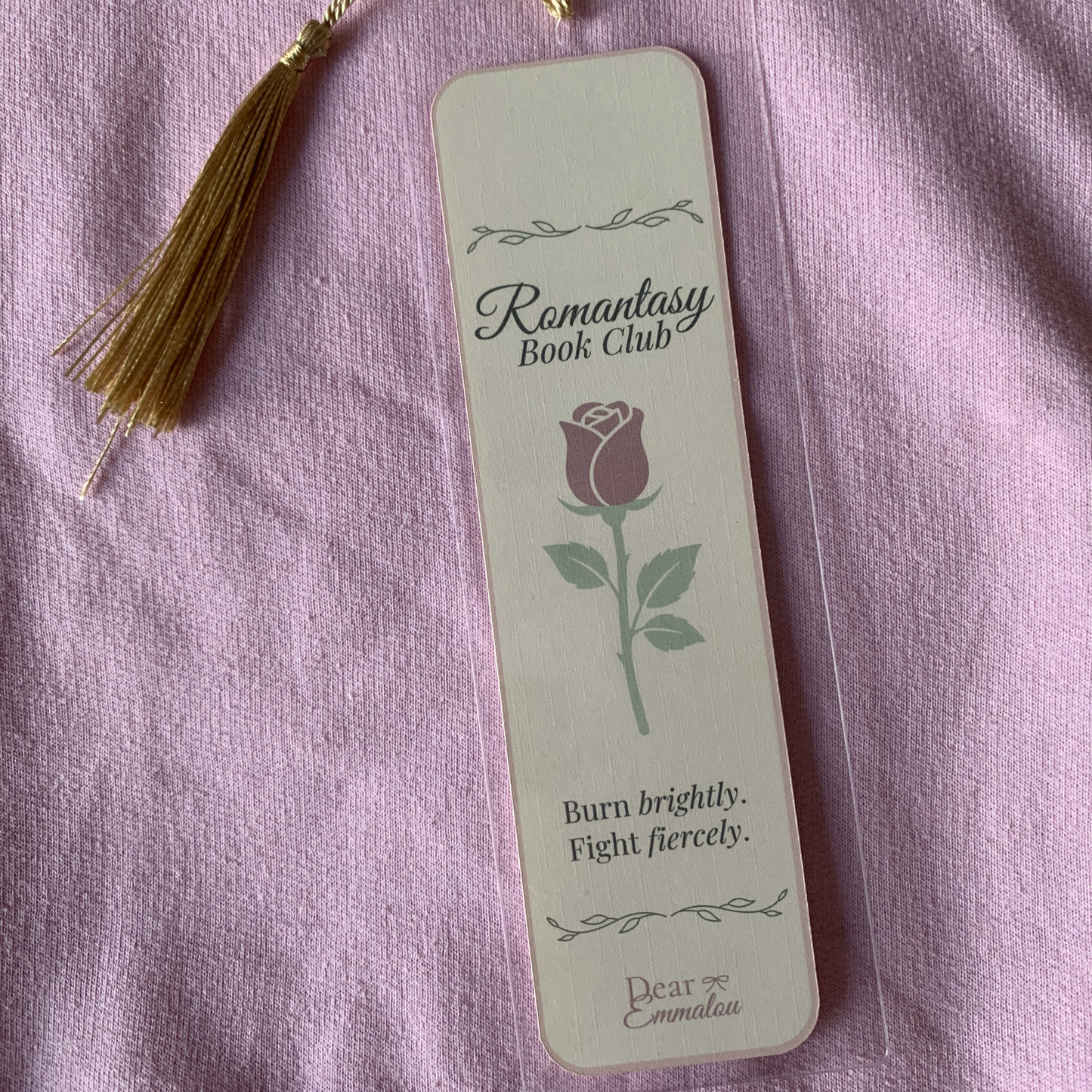 Romantasy Book Club Bookmark