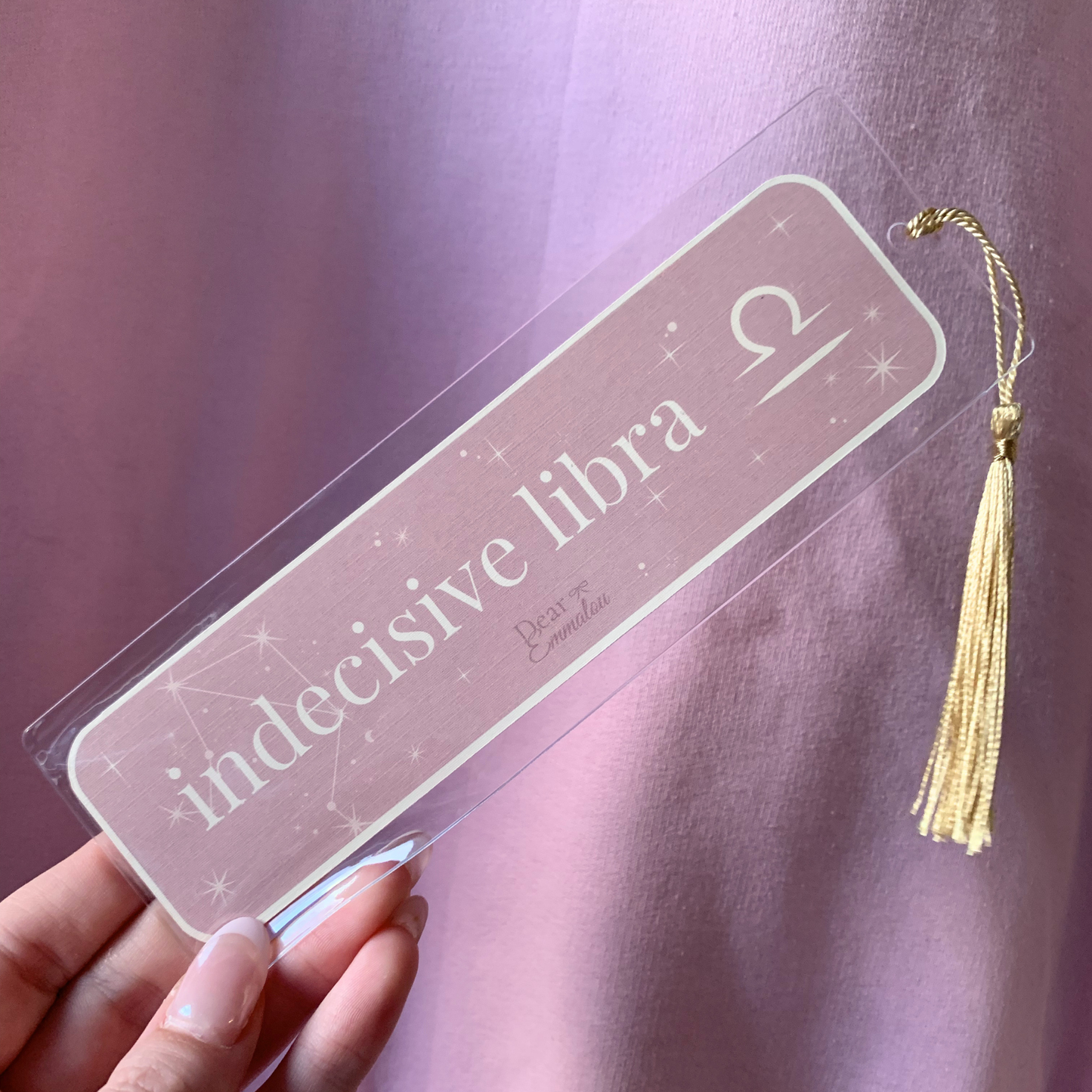 Indecisive Libra | Zodiac Bookmark