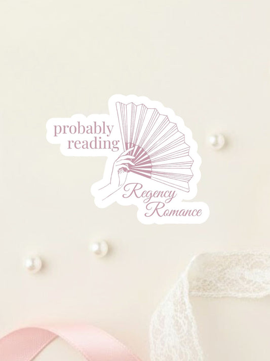 A Regency Romance Sticker