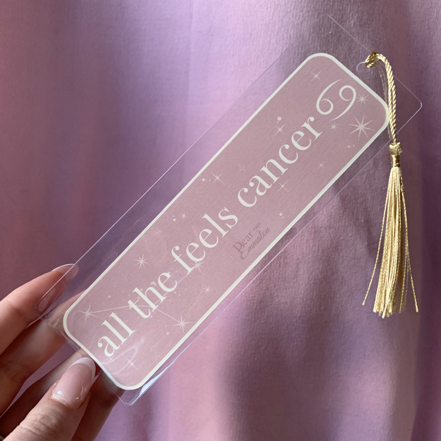 All the Feels Cancer | Zodiac Bookmark