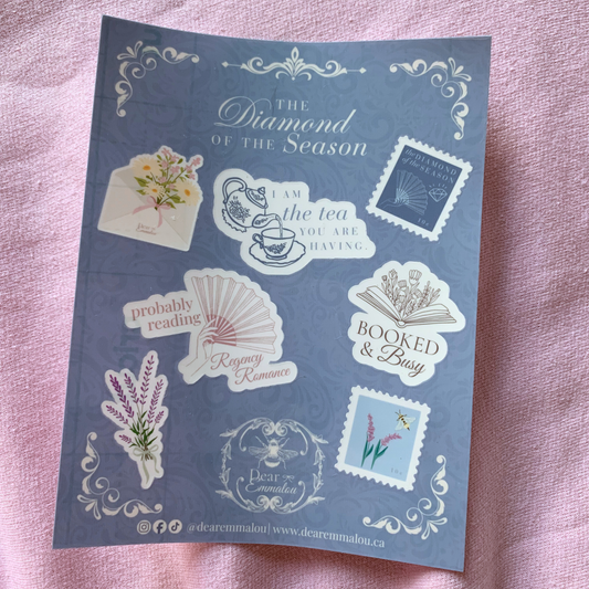 Diamond of the Season Sticker Sheet