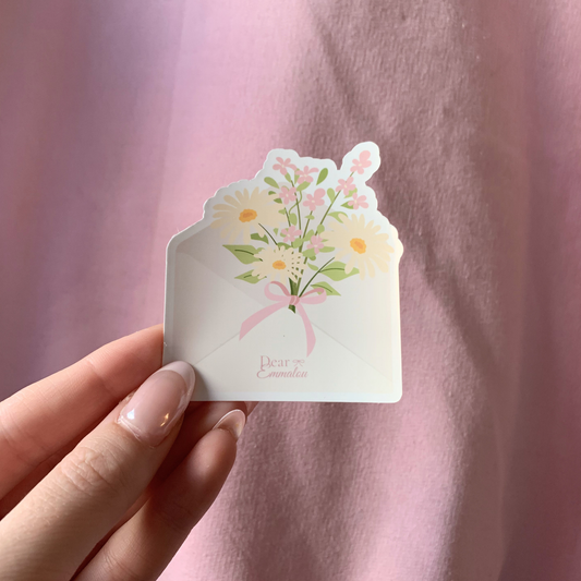 Flora Envelope Sticker