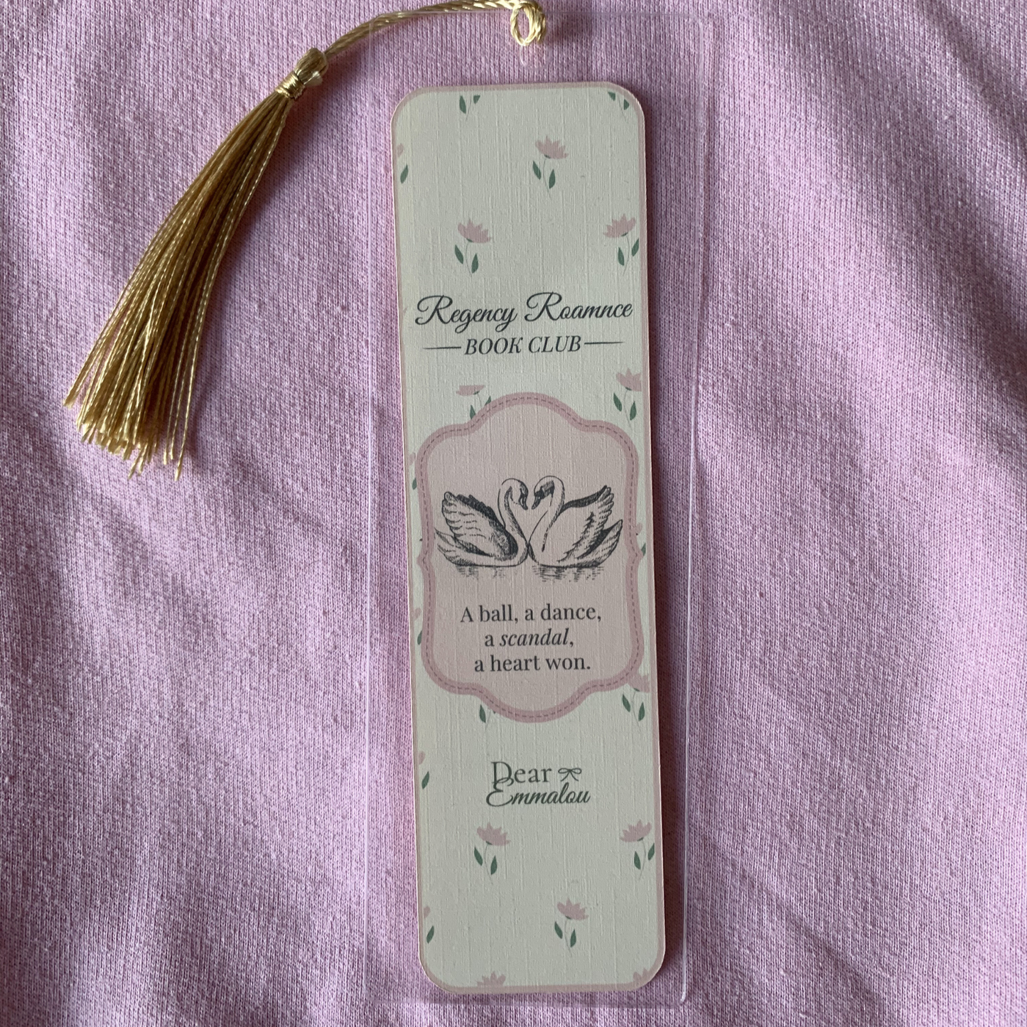 Regency Romance Book Club Bookmark