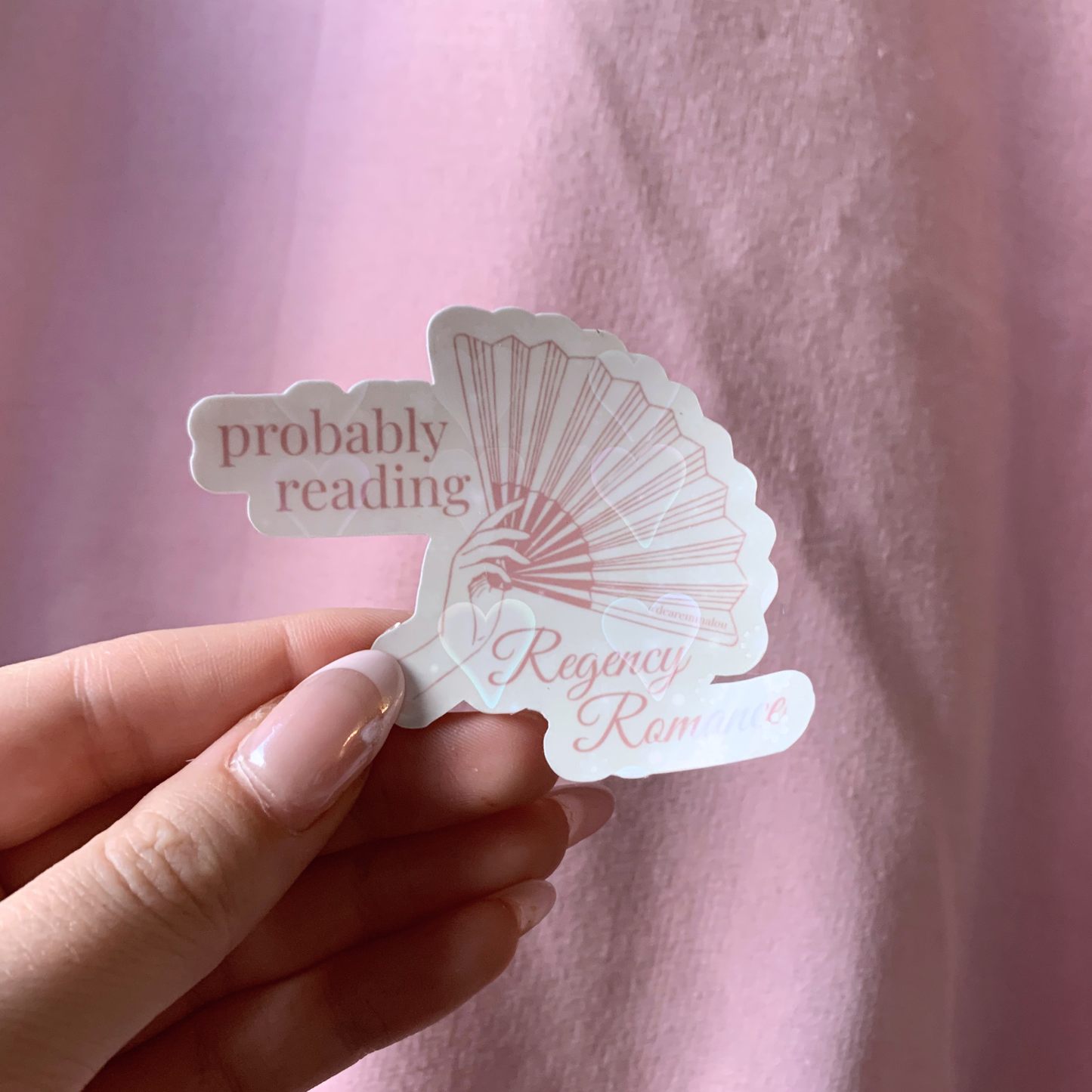 A Regency Romance Sticker