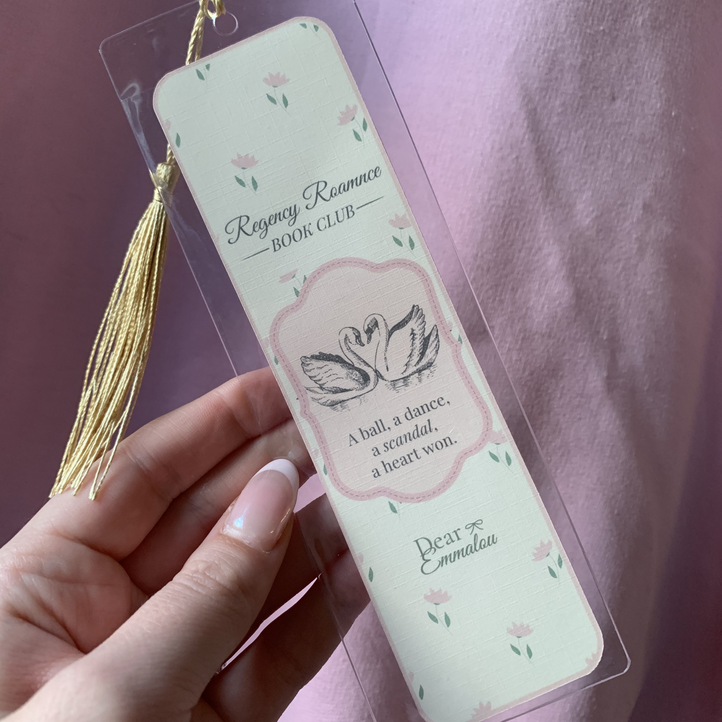 Regency Romance Book Club Bookmark