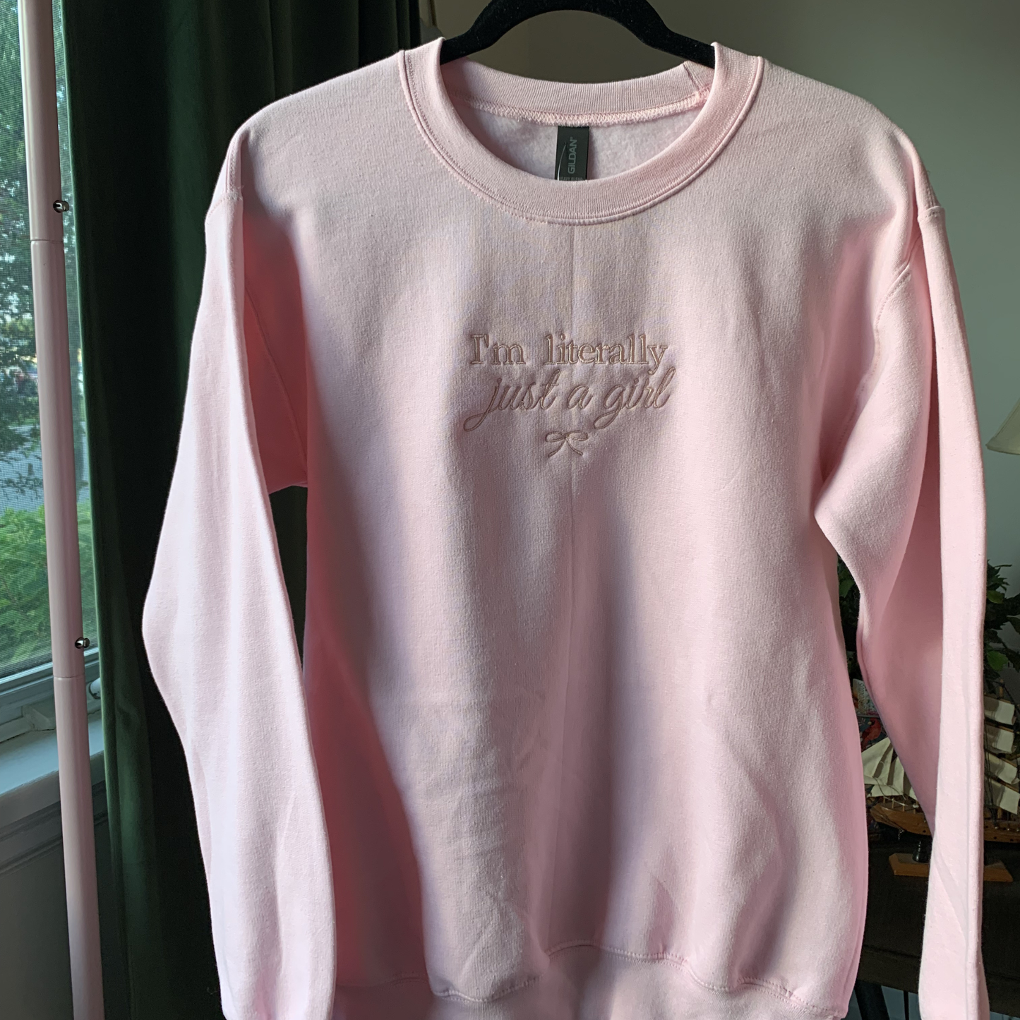 Just a Girl Sweatshirt