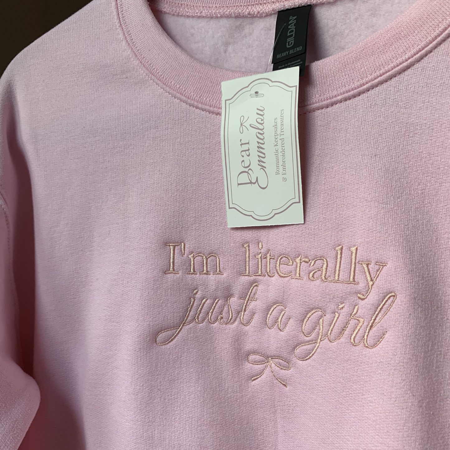 Just a Girl Sweatshirt