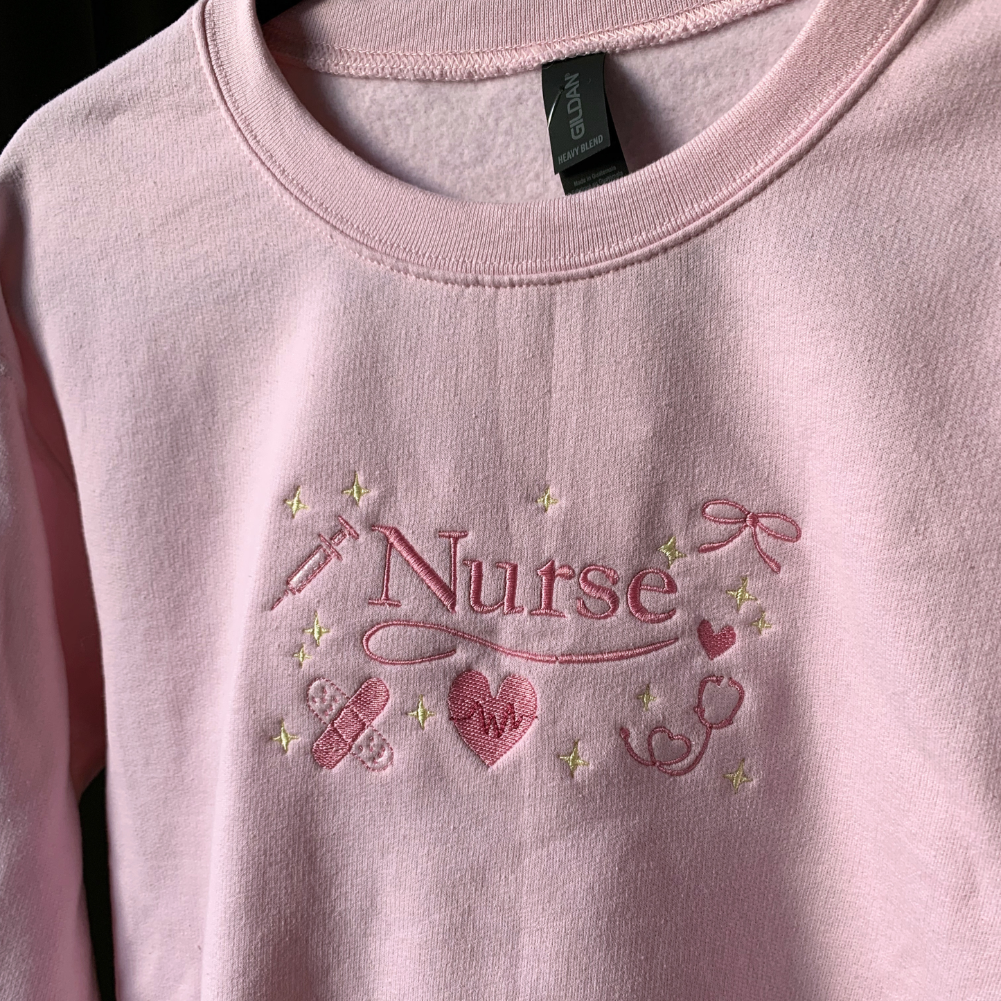 Made to Care Nurse Crewneck Sweatshirt