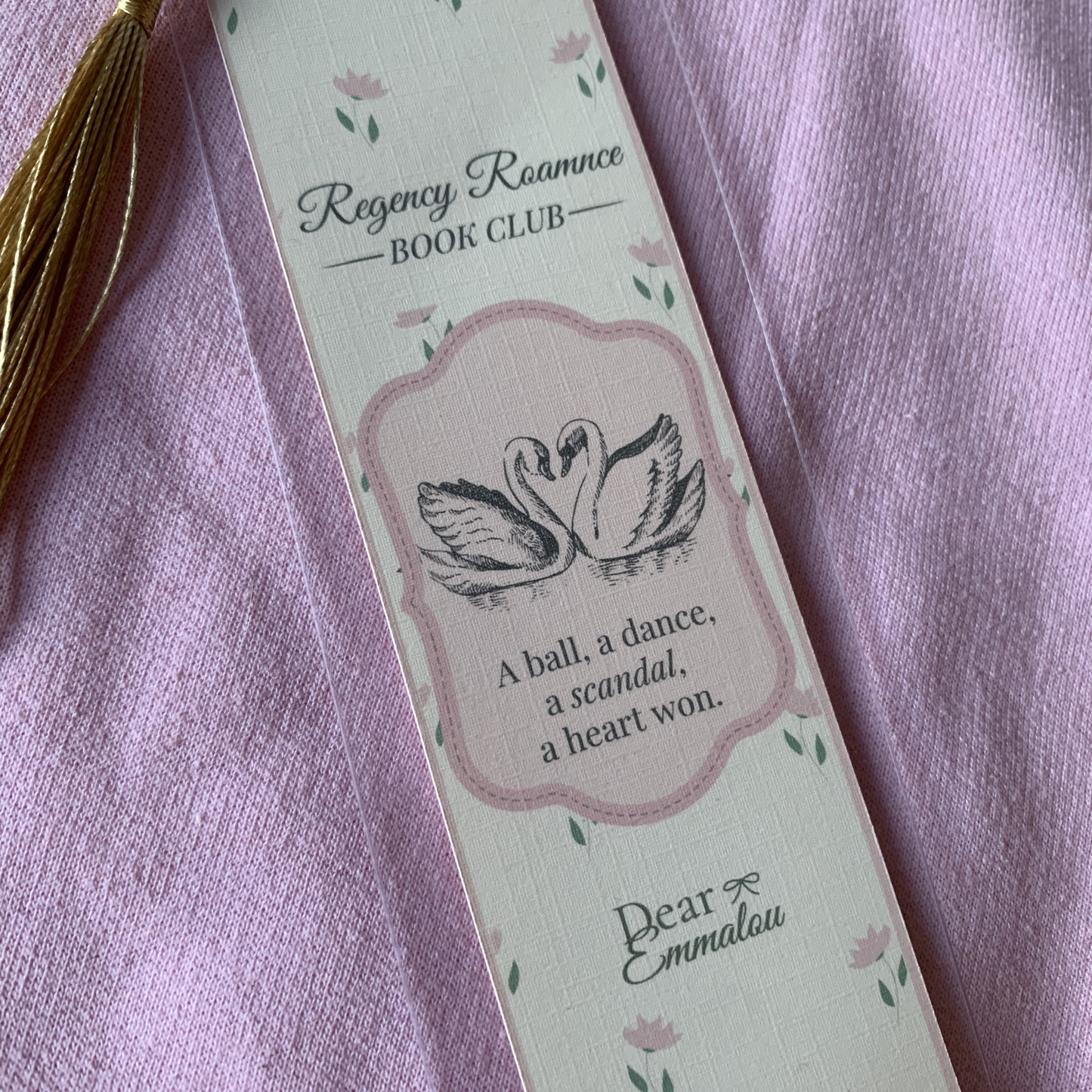 Regency Romance Book Club Bookmark