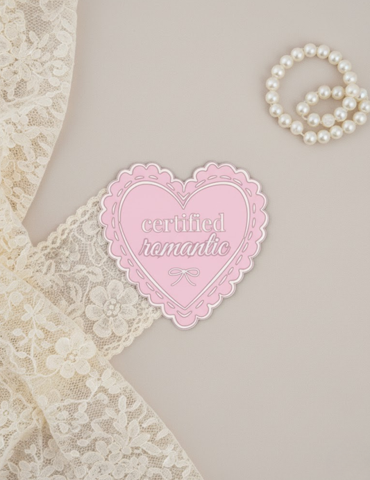 Certified Romantic Sticker