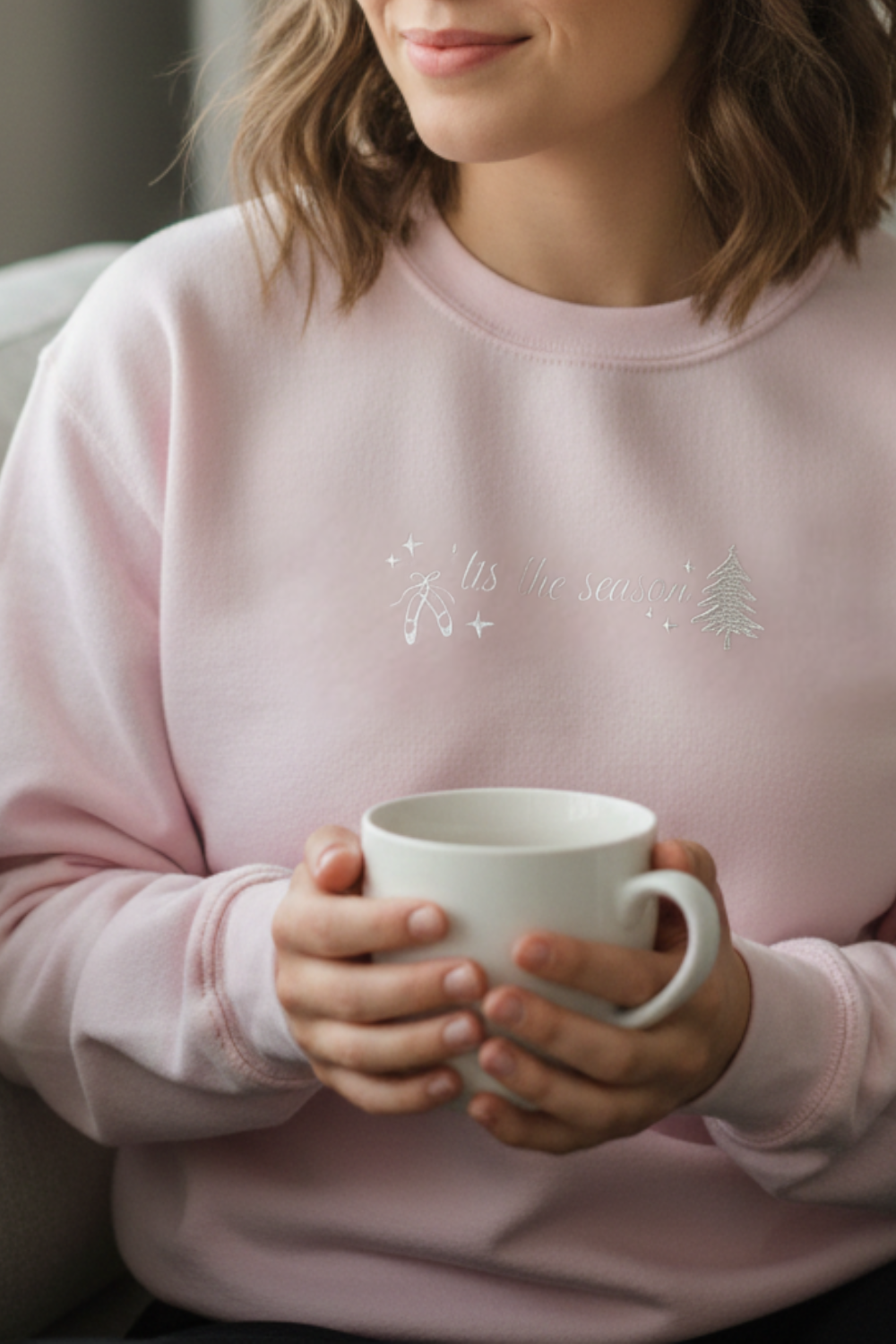 'Tis the Season of Pink Sweatshirt