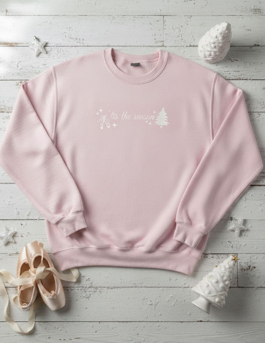 'Tis the Season of Pink Sweatshirt