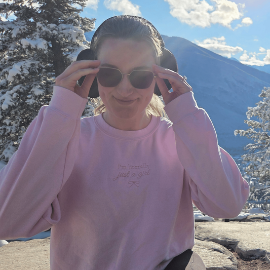 Just a Girl Sweatshirt