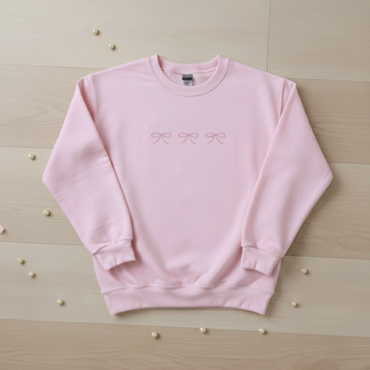 The Petite Bow Sweatshirt